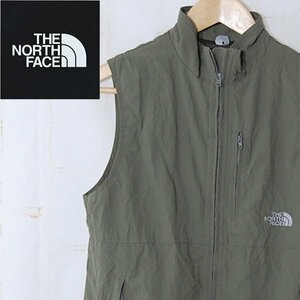 ノースフェイスTHE NORTH FACE■トレッカーベストナイロン ジップアップベスト NPW11312 /ゴールドウィン■M■カーキ ※NK3d14224