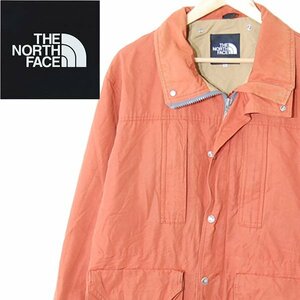 ノースフェイス THE NORTH FACE■マウンテンパーカジャケット/日本製■L■オレンジ系 ※NK3d28108