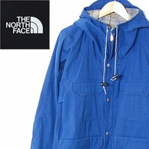 ノースフェイス THE NORTH FACE■フード付きジップジャケット/日本製■L■青 ※NK3d28139_画像1