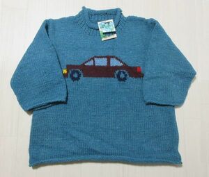 希少 macmahon knitting mills マクマホンニッティングミルズ Car 車 ニット セーター