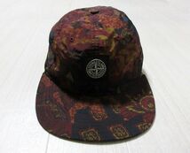 希少 supreme シュプリーム × stone island ストーンアイランド キャップ 帽子 Cap _画像2