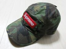 Supreme シュプリーム Ventile Camp Cap 迷彩 カモフラ キャップ 帽子 F_画像1