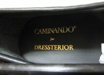 新品 別注 CAMINANDO カミナンド × DRESSTERIOR ドレステリア ローファー シューズ 黒 6_画像6
