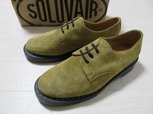 定価39600円 SOLOVAIR ソロヴェアー × NOAH NYC ノア コラボ 3 Eye Gibson Shoe ギブソン スエード レザー シューズ 7