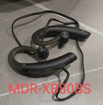 SONY　MDR-XB80BS ワイヤレスイヤホン　ジャンク品_画像1