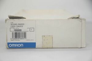 インボイス対応 箱いたみあり 未使用か中古か不明 箱開封済み オムロン C500-DA003 OMRON