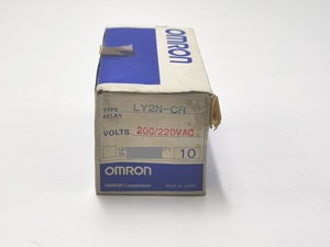 インボイス対応 箱いたみよごれあり 箱開封済み 未使用 オムロン LY2N-CR OMRON