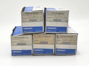 インボイス対応 5点セット 箱いたみヨゴレあり 未使用 オムロン E3V-DS70C43S OMRON