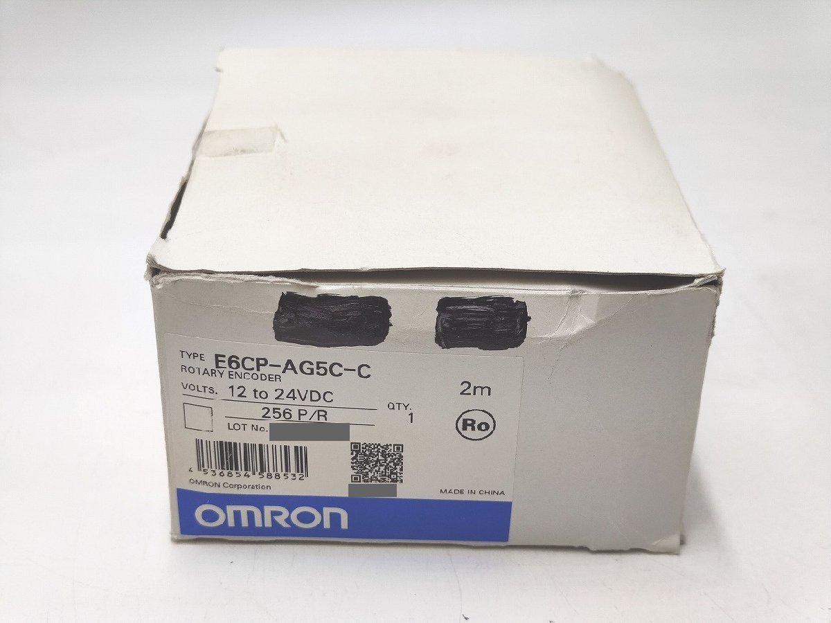 インボイス対応 箱マジック書込よごれいたみあり 未使用 オムロン E6CP-AG