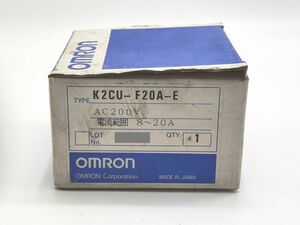 インボイス対応 中古か未使用か不明 箱と本体よごれあり オムロン K2CU-F20A-E OMRON