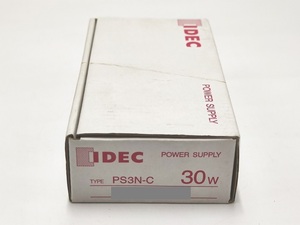 インボイス対応 箱いたみあり 未使用 IDEC PS3N-C 30W