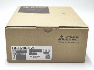 インボイス対応 2022年製 新品 三菱 インバータ FR-D720-0.2K インバーター