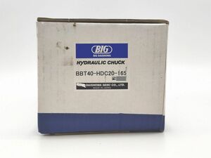 インボイス対応 箱よごれあり 新品 BIG BBT40-HDC20-165 HYDRAULIC CHUCK