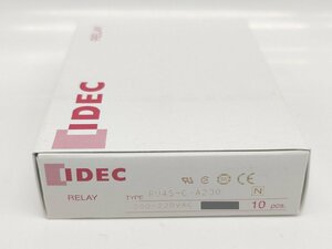 インボイス対応 新品 アイデック IDEC RU4S-C-A200 200-220VAC 10個セット