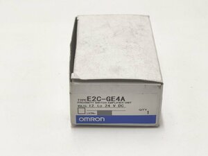 インボイス対応 箱よごれあり 未使用 オムロン E2C-GE4A 12 to 24 V DC OMRON