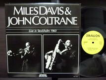 ■激レア■美盤オリジナル■MILES DAVIS■IN STOCKHOLM 1960■コーティング_画像1