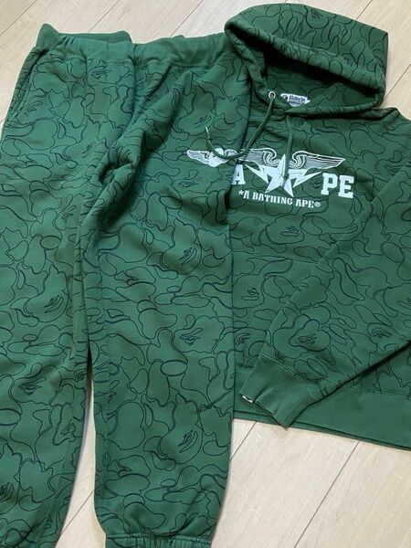 A BATHING APE 古着上下セット スウェット上下セット セットアップ2XL