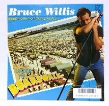 [EP]Bruce Willis with The Temptations ブルース・ウィリス【渚のボードウォーク UNDER THE BOARDWALK】白ラベル・見本盤_画像1