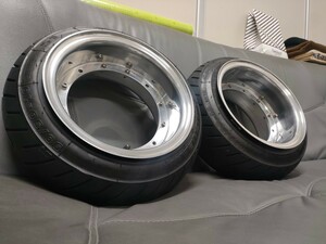 水野板金 10インチ 5J ミシュラン 90/90-10 ダックス シャリー ミズノバンキン MICHELIN 引っ張り 廃盤 ※6J 別出品