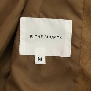 THE SHOP TK タケオキクチ 秋冬 【フェイク スウェード レザー】 ワーク ジャケット Sz.M メンズ C3T11898_C#Nの画像6
