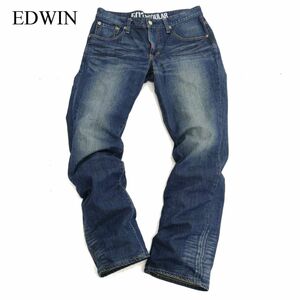 EDWIN 503 エドウィン EG503 BLUE TRIP★ REGULAR USED加工 ストレート デニム パンツ ジーンズ Sz.34　メンズ 大きいサイズ　C4B00077_1#R