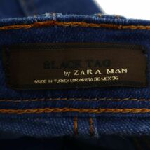 ZARA MAN ザラ マン 通年 ストレッチ★ テーパード デニム パンツ ジーンズ Sz.36　メンズ 大きいサイズ　C4B00071_1#R_画像8