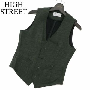 HIGH STREET высокий Street весна лето linen.* лучший жилет Sz.S мужской C4T00142_1#M