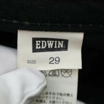 EDWIN エドウィン EGF503 EDGE WILD FIRE★ 【防風 防寒 裏起毛】 デニム パンツ ジーンズ Sz.29　メンズ 日本製 バイク　C4B00121_1#Q_画像9