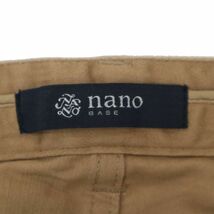 【新品 未使用】 nano BASE ナノユニバース 通年 ストレッチ コンフォート★ カラー スキニー パンツ Sz.S　メンズ　C4B00239_1#R_画像10