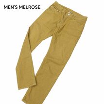 MEN'S MELROSE メンズメルローズ 通年 ストレッチ★ カラー デニム パンツ ジーンズ Sz.2　メンズ　C4B00298_1#R_画像1