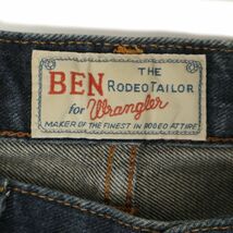 BEN THE RODEO TAILOR ラングラー S0016 通年 USED加工★ シューカット デニム パンツ ジーンズ Sz.30　メンズ 日本製　C4B00402_1#R_画像8