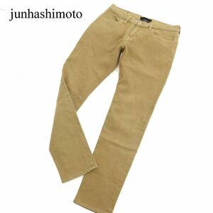 junhashimoto ジュンハシモト 通年 加工 ストレッチ★ スキニー デニム パンツ ジーンズ Sz.2　メンズ キャメル 日本製　C4B00490_1#R