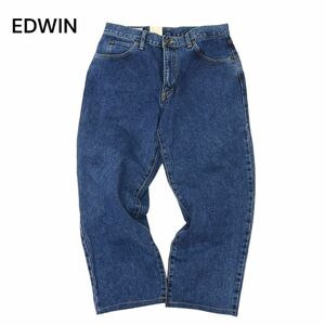 【新品 未使用】 EDWIN 408 JEANS MATE エドウィン 1431 BOOMY SLIM デニム パンツ ジーンズ Sz.34　メンズ 日本製 大きい 　C4B00436_1#R