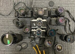 キャノン、ヤシカ、PENTAX、ミノルタ　カメラ　A-1 50/1.4 レンズ　他色々まとめ