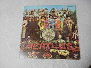 洋楽 バンド LPレコード ビートルズ 【THE BEATLES ＳGT.ＰEPPERS ＬONELY 　HEARTS CLUB BAND】 AP-8163 日本盤