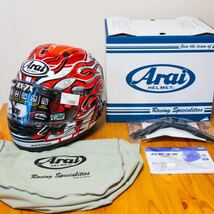 【新品】Arai アライ RX-7X 芳賀紀行選手レプリカ　XLサイズ（61-62cm） HAGA ヘルメット_画像1