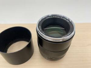 【1円スタート！最低落札なし！】単焦点レンズ:Carl Zeiss Planar T1.4/100mm　　EFマウント　