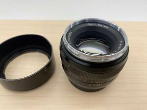 【1円スタート！最低落札なし！】単焦点レンズ:Carl Zeiss Planar T1.4/50mm　 EFマウント