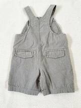 ★★美品　ｂａｂｙｇａｐ　ベビーギャップ　オーバーオール　グレー　サイズ８０★★_画像5