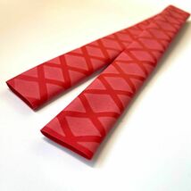 ラバーグリップ　50cmx15mm 赤　レッド　熱収縮　チューブ　竿カバー ラバーチューブ　絶縁チューブ　グリップテープ_画像8