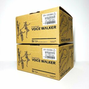 【423-8693k】◎1円スタート◎TOA VOICE WALKER ハンズフリー拡声器　2個セット