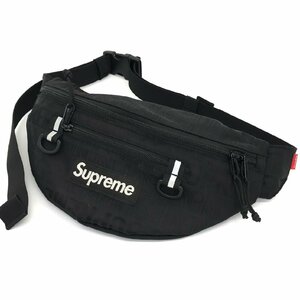 [121-1020] Supreme/シュプリーム/19SS/Waist Bag/ウエストバッグ/ボックスロゴ/ブラック