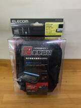 エレコム ELECOM DJC-025BK [電子辞書ケース 超衝撃吸収 大容量ポケット付 ブラック]_画像1