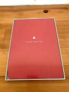 【アウトレット】アップル Apple 純正 iPad Air 2用スマートケース Smart Case Bright Red レザー/マイクロファイバー MGTW2FE/A