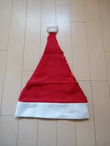 クリスマス　帽子　ラメ　三角帽子　大人用　サンタクロース　_画像3