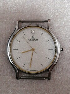 SEIKO セイコー CREDOR クレドール 9571-6000 メンズ QZ 訳ありジャンク品フェイスのみ。