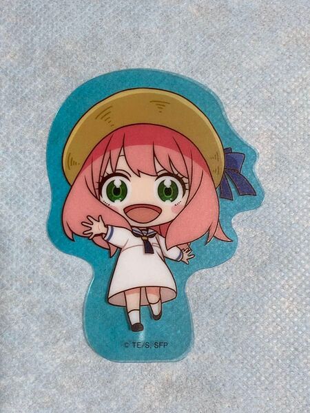 スパイファミリー アーニャがいっぱい クリアステッカー