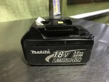 makitaマキタ純正品「ＢＬ１８３０」　１８V/3.0Ahリチウムイオンバッテリ電池（中古ジャンク品）冷却ランプ点滅、セル交換部品取りに！_画像1