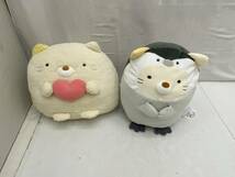 すみっコぐらし ぬいぐるみ グッズ まとめ　ねこ しろくま ローズボア あざらし ぺんぎん とんかつ わくわくスロットマシーン_画像3