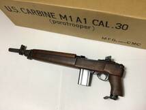 CMC製 M１カービン パラトルーパー モデルガン/ U.S.CARBINE M1A1 CAL.30 　カスタム_画像2